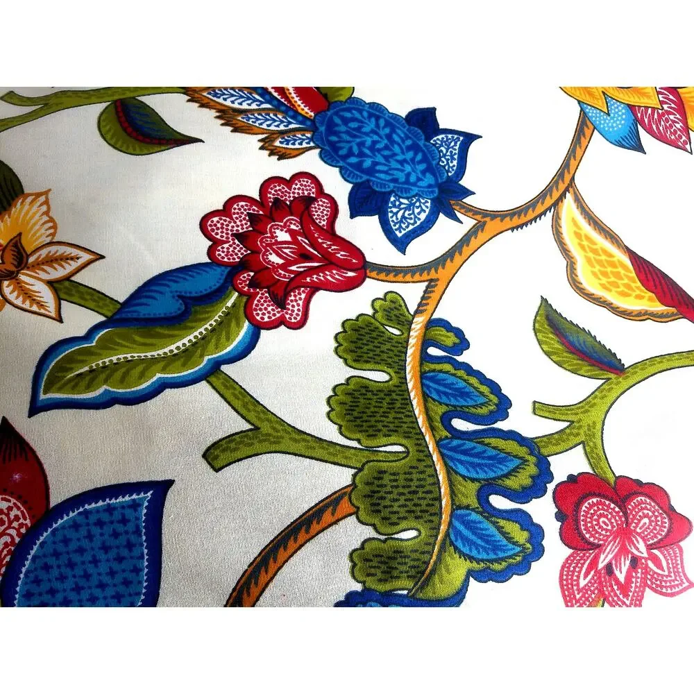 Vintage Waverly Screen Print Fabric Rambouillet The Place Vedome Collection